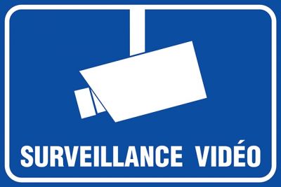 Hinweisschild Surveillance vidéo