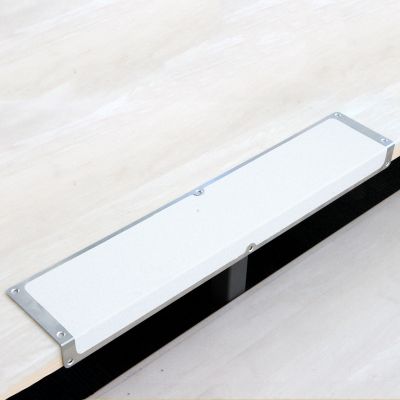 Antirutsch Treppenkantenprofile Aluminum breit, weiss