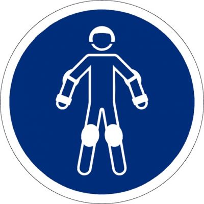 Gebotszeichen Schutzausrüstung für Rollsport benutzen