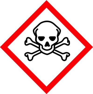GHS Gefahrstoffband Akute Toxizität