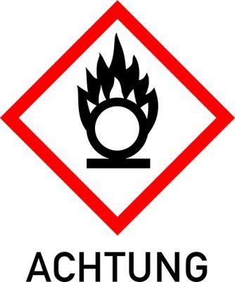 GHS Gefahrstoffaufkleber Oxidierend