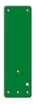 GfS EH-Türwächter Montageplatte, für Glasrahmen, grün